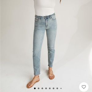 CJLA Light Wash Brooke Slim Straight Jeans